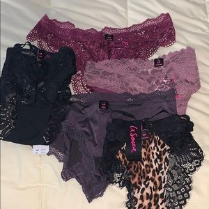 5 Piece Panty Bundle from La Senza Size SMALL